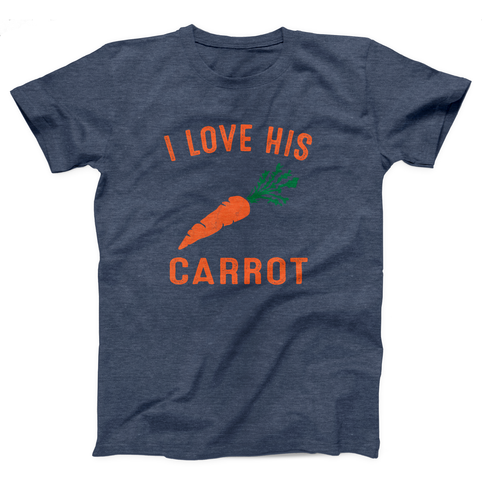 I Love His Carrot Adult Unisex T-Shirt Twisted Gorilla