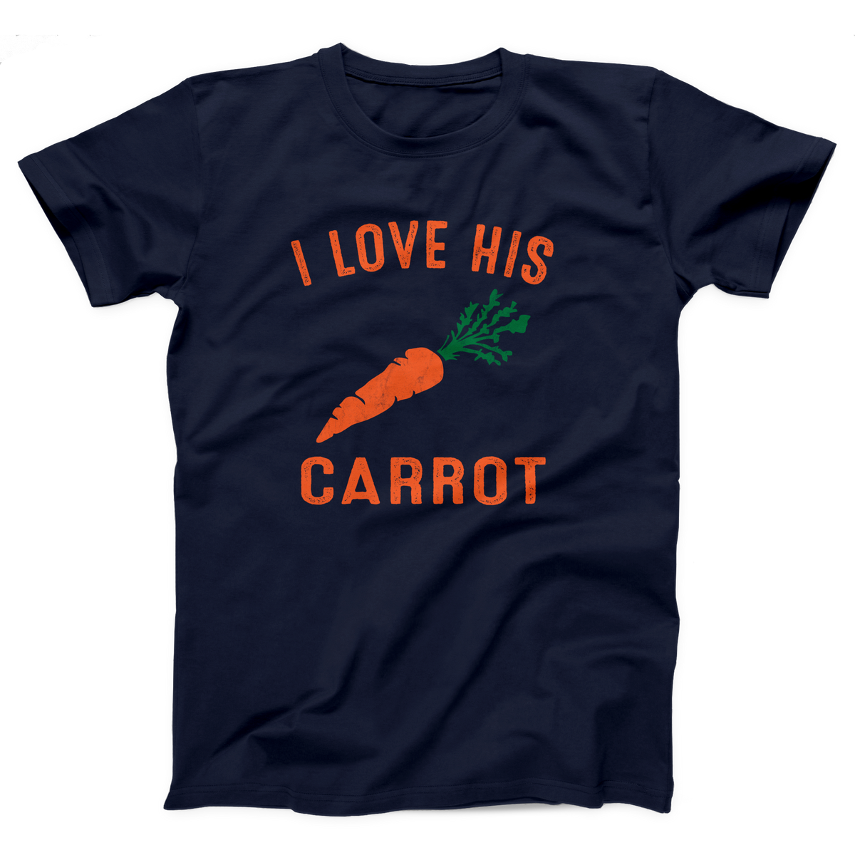 I Love His Carrot Adult Unisex T-Shirt Twisted Gorilla