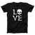 Love Skull Adult Unisex T-Shirt