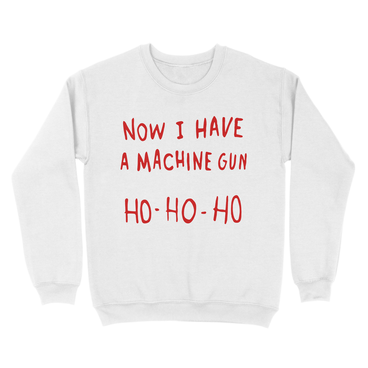 Now I Have A Machine Gun Ho Ho Ho Ugly Sweater Twisted Gorilla