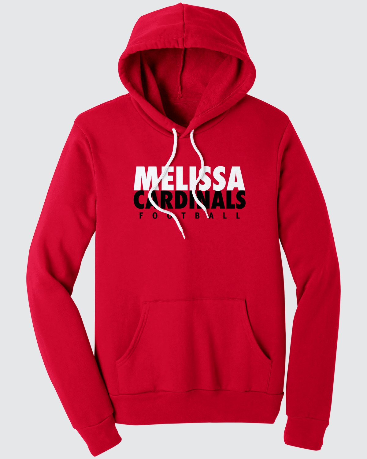 Melissa Cardinals Football Hoodie