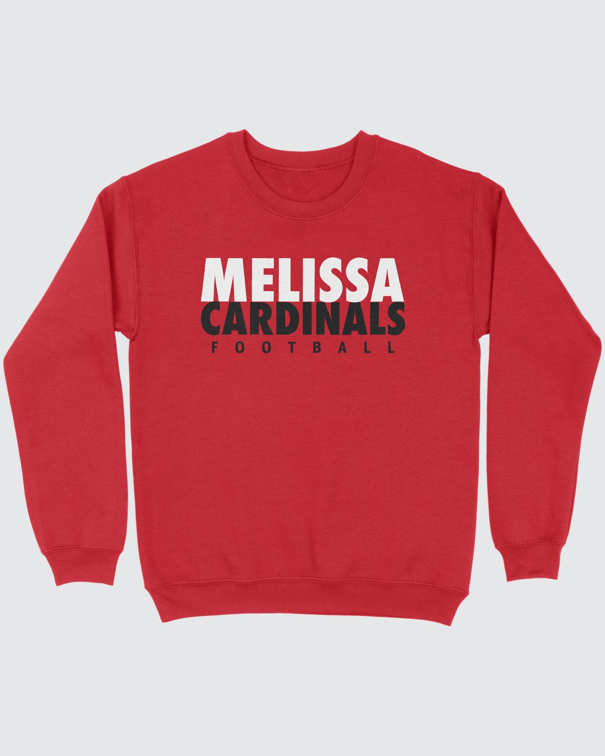 Melissa Cardinals Football Sweatshirt