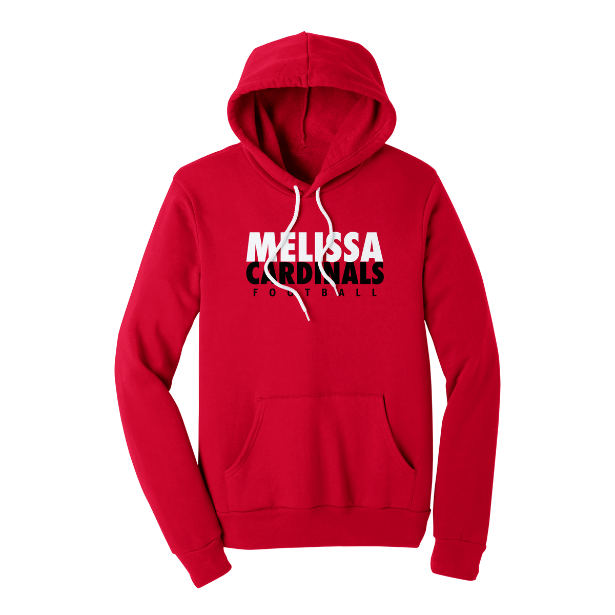 Melissa Cardinals Football Hoodie
