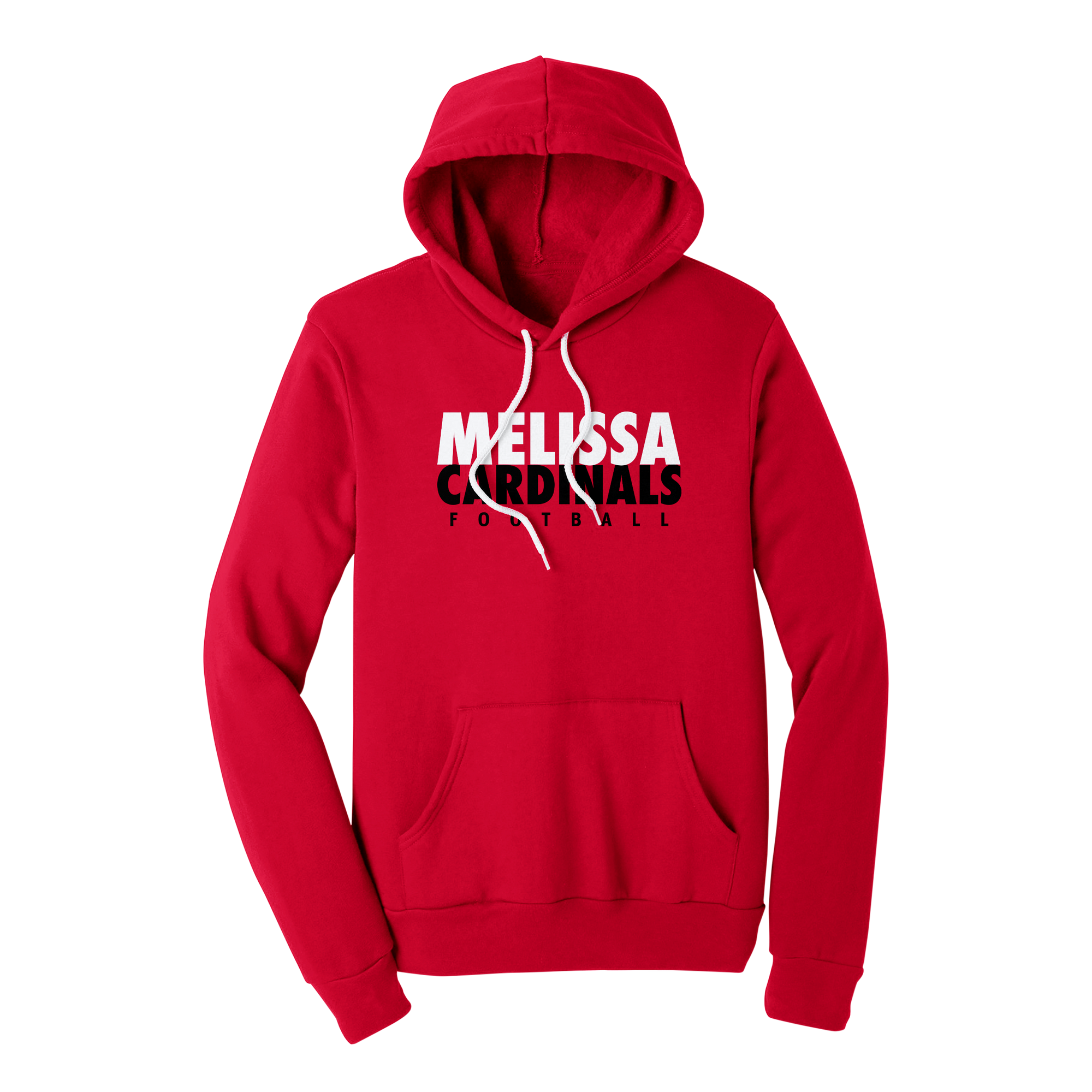 Melissa Cardinals Football Hoodie