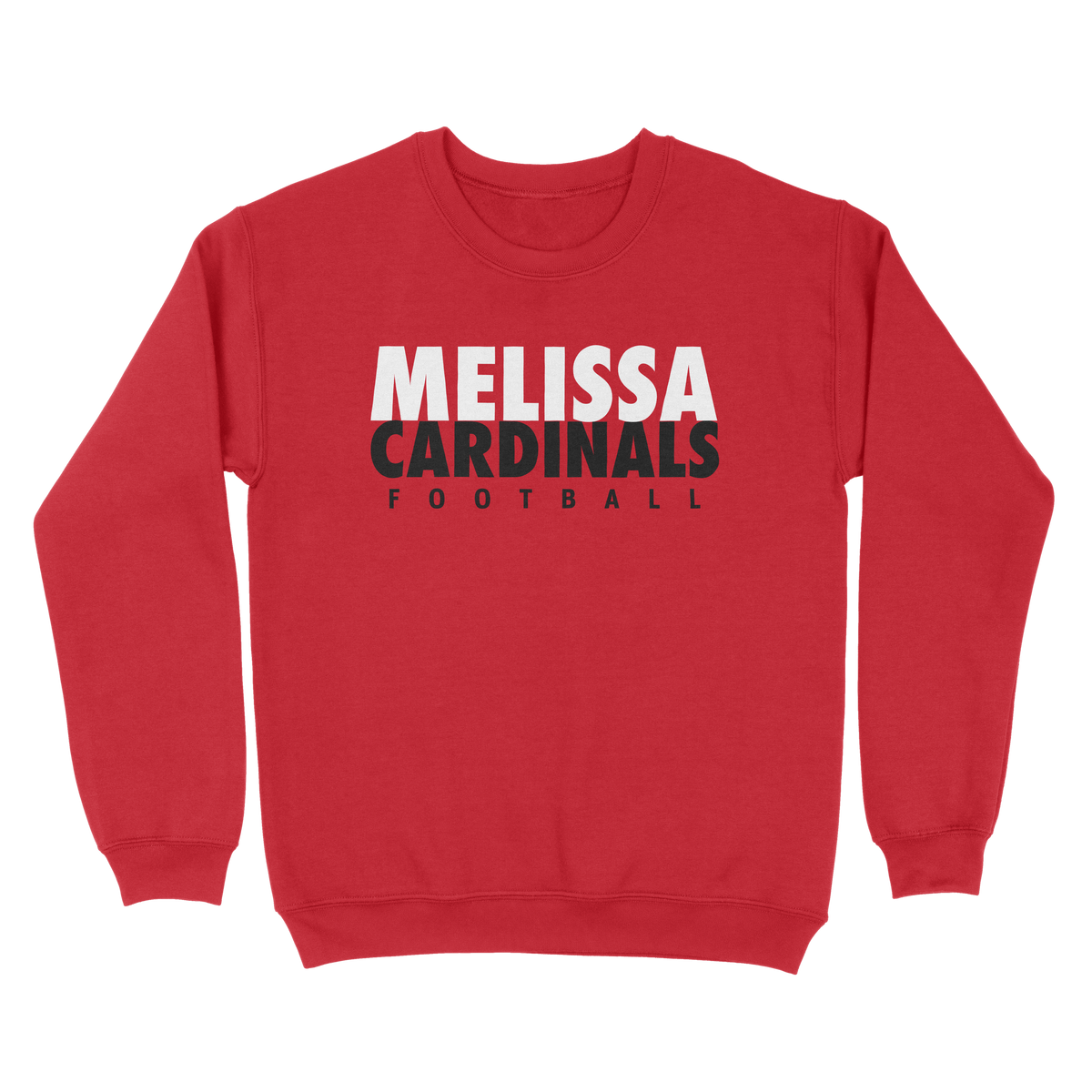 Melissa Cardinals Football Sweatshirt