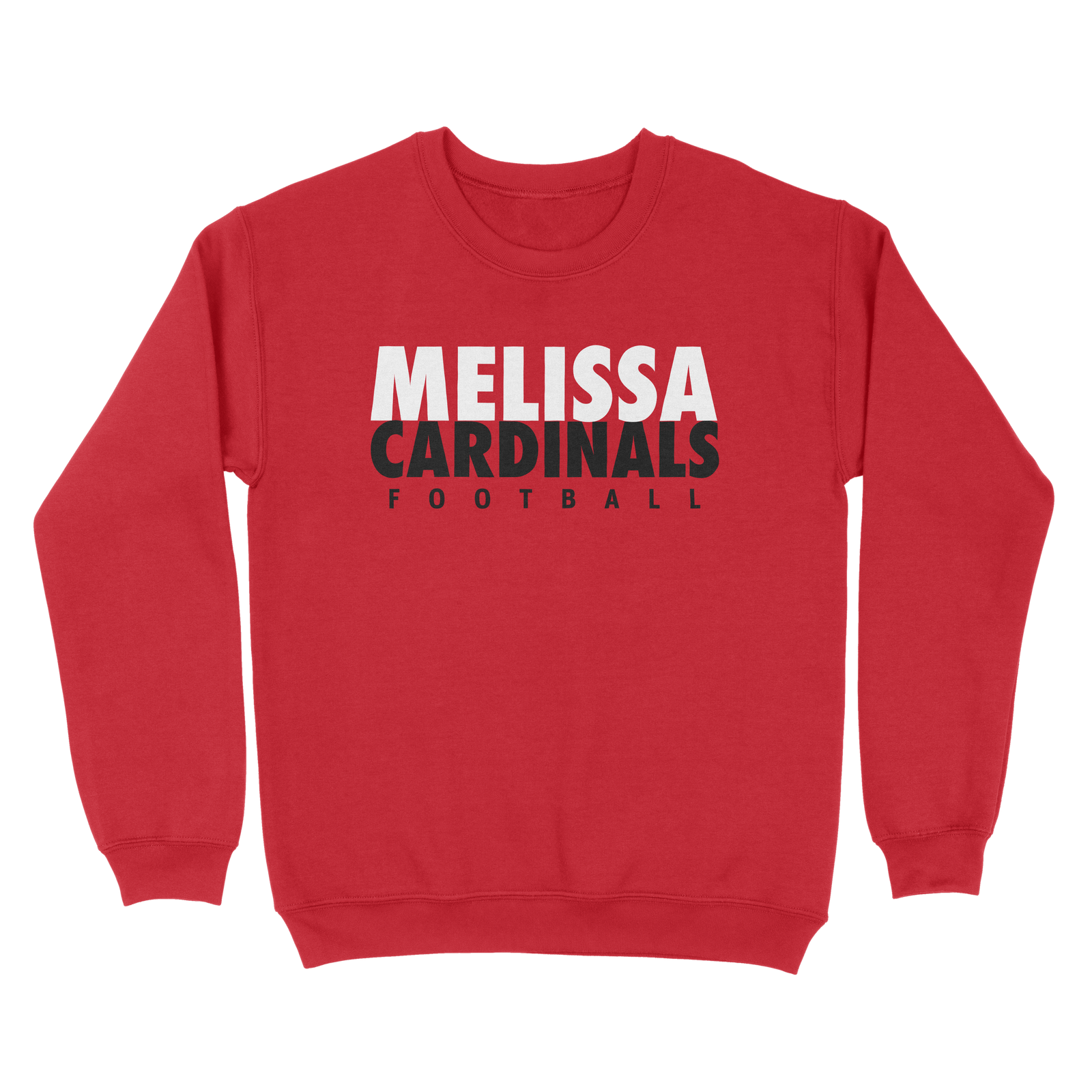 Melissa Cardinals Football Sweatshirt