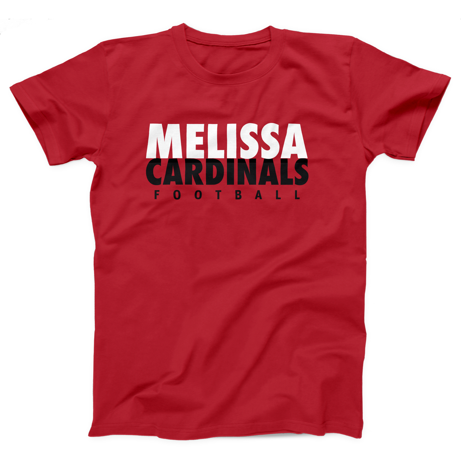Melissa Cardinals Football Adult Unisex T-Shirt