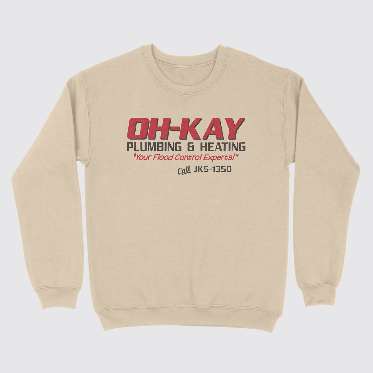 Oh-Kay Plumbing & Heating Ugly Sweater Sand
