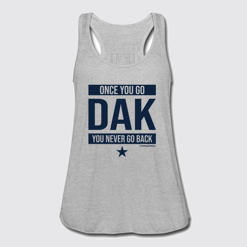 once you go dak womens flowy tank top
