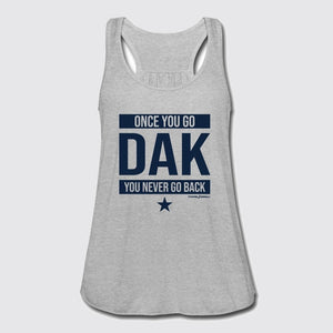 once you go dak womens flowy tank top