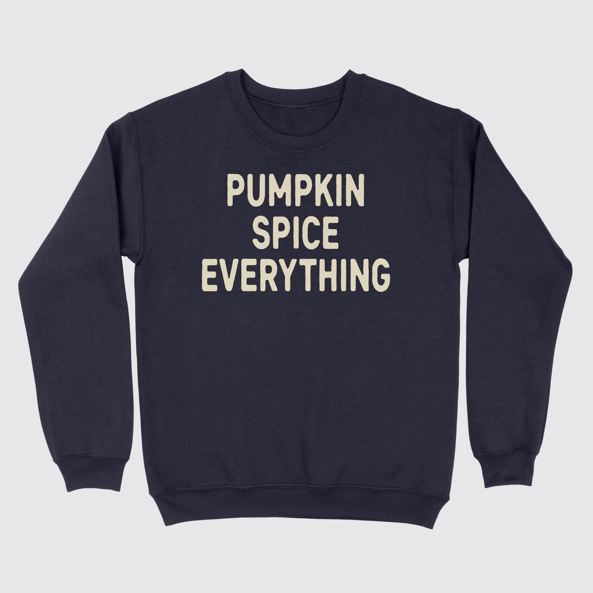 Pumpkin Spice Everything Sweatshirt Navy