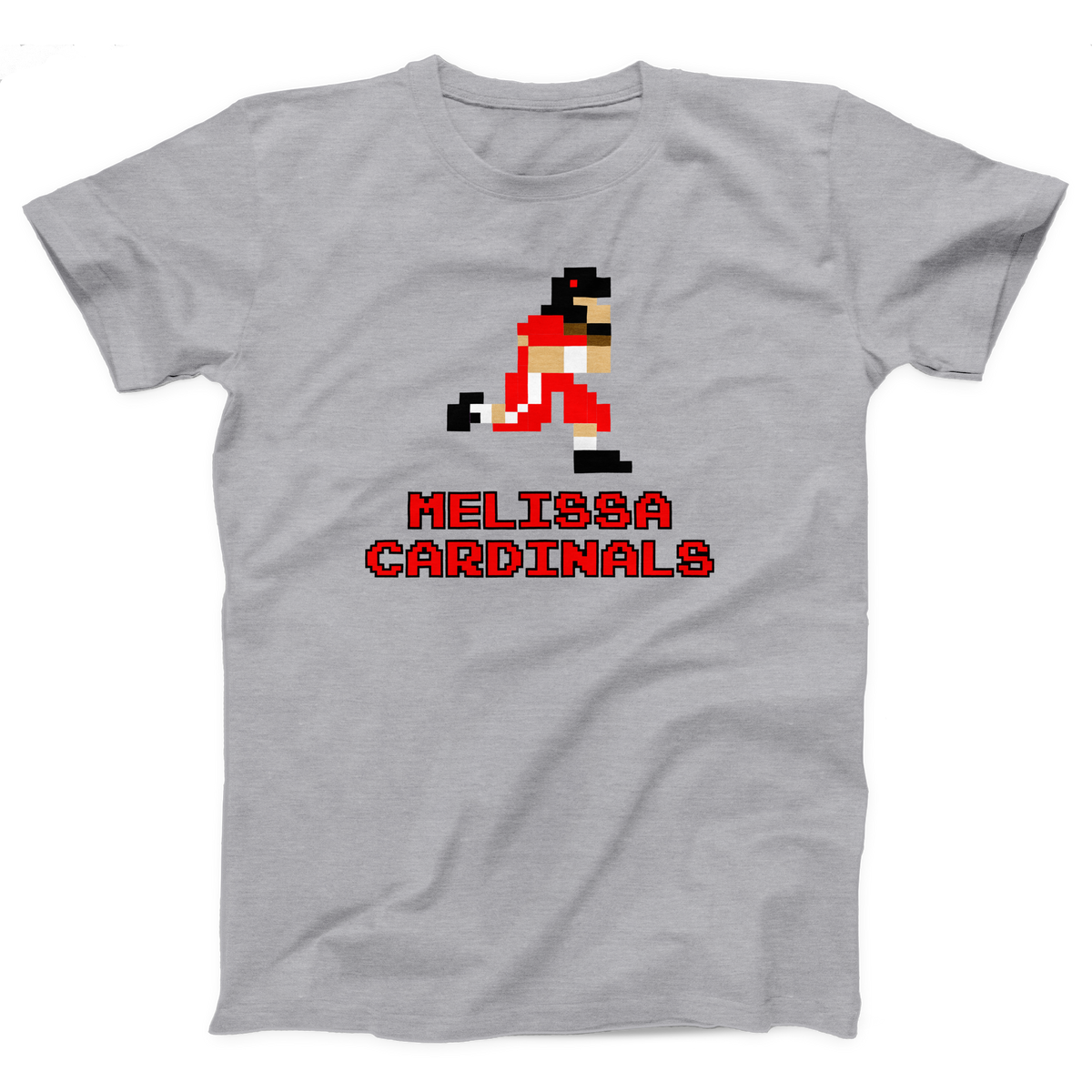 Melissa Cardinals Retro Gamer Adult Unisex T-Shirt