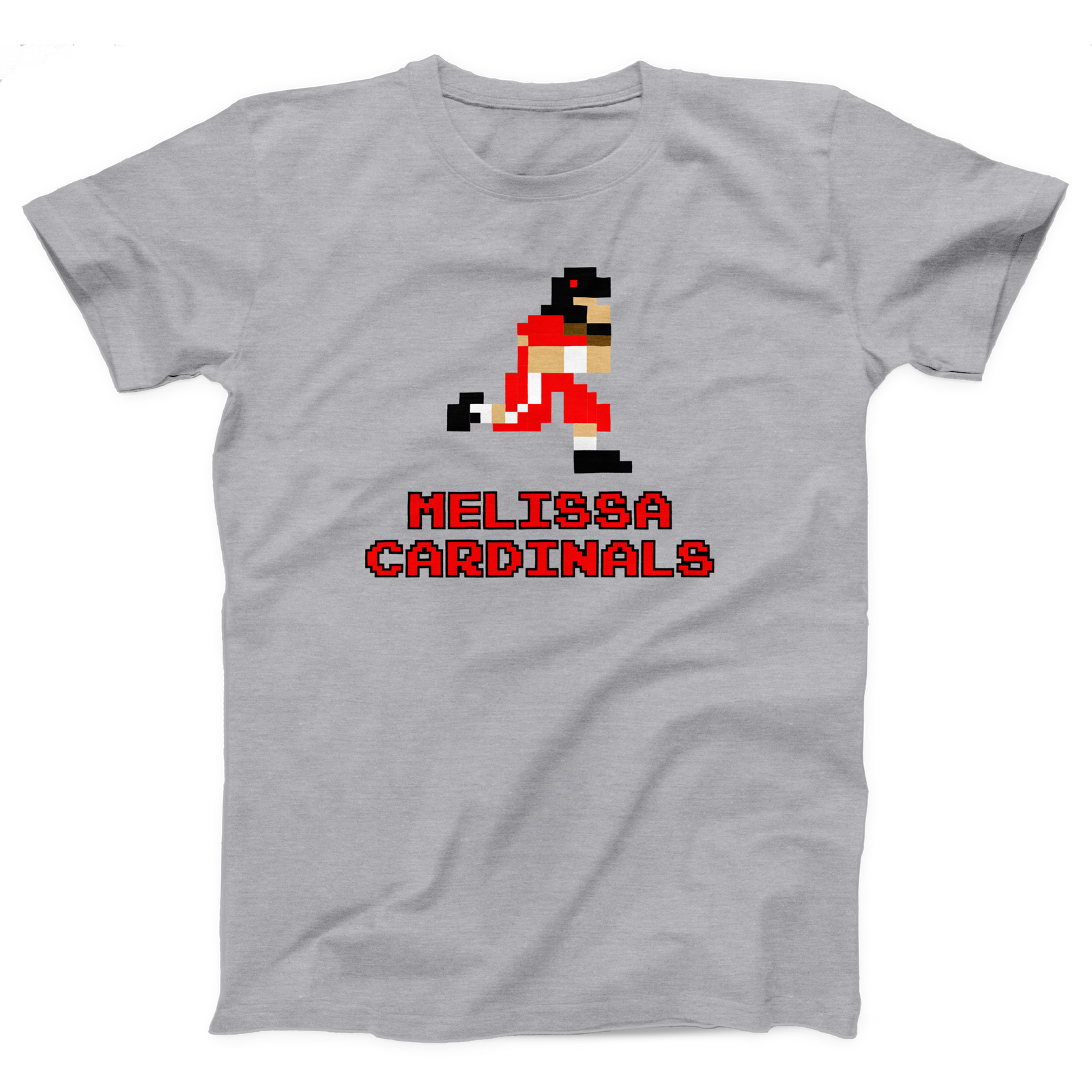 Melissa Cardinals Retro Gamer Adult Unisex T-Shirt