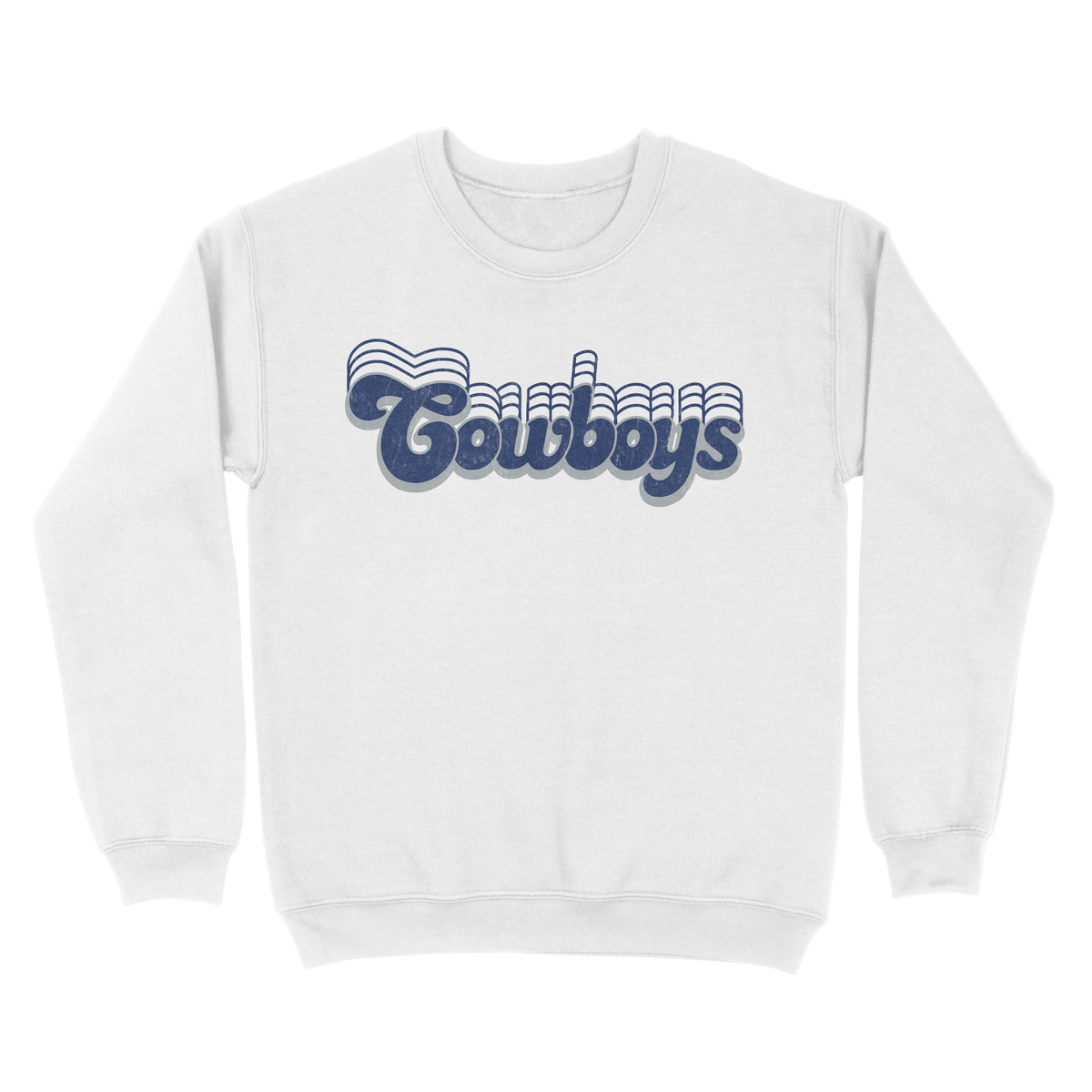 Cowboys Retro Sweatshirt Twisted Gorilla