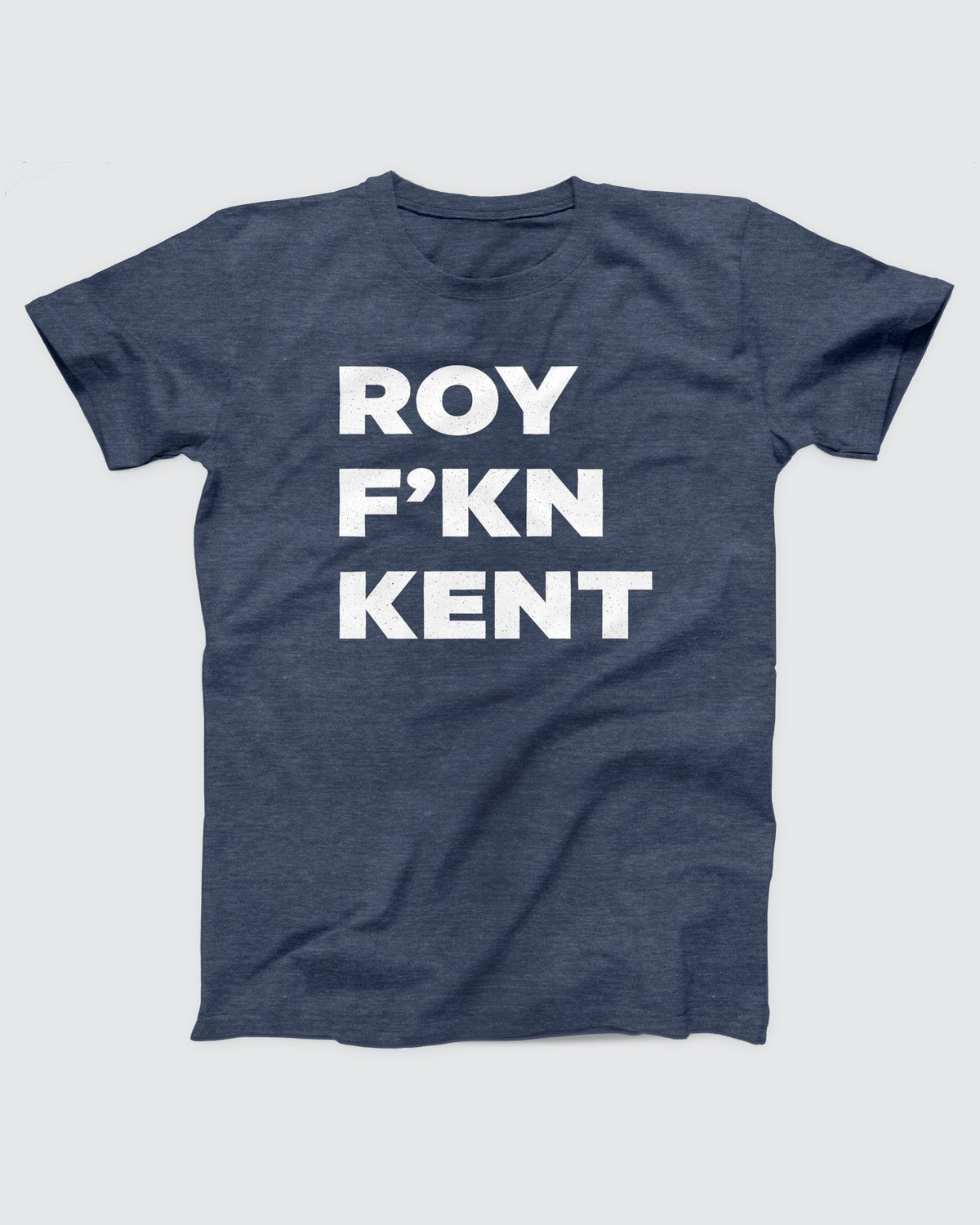 Roy F-KN Kent T-Shirt, flat lay on grey