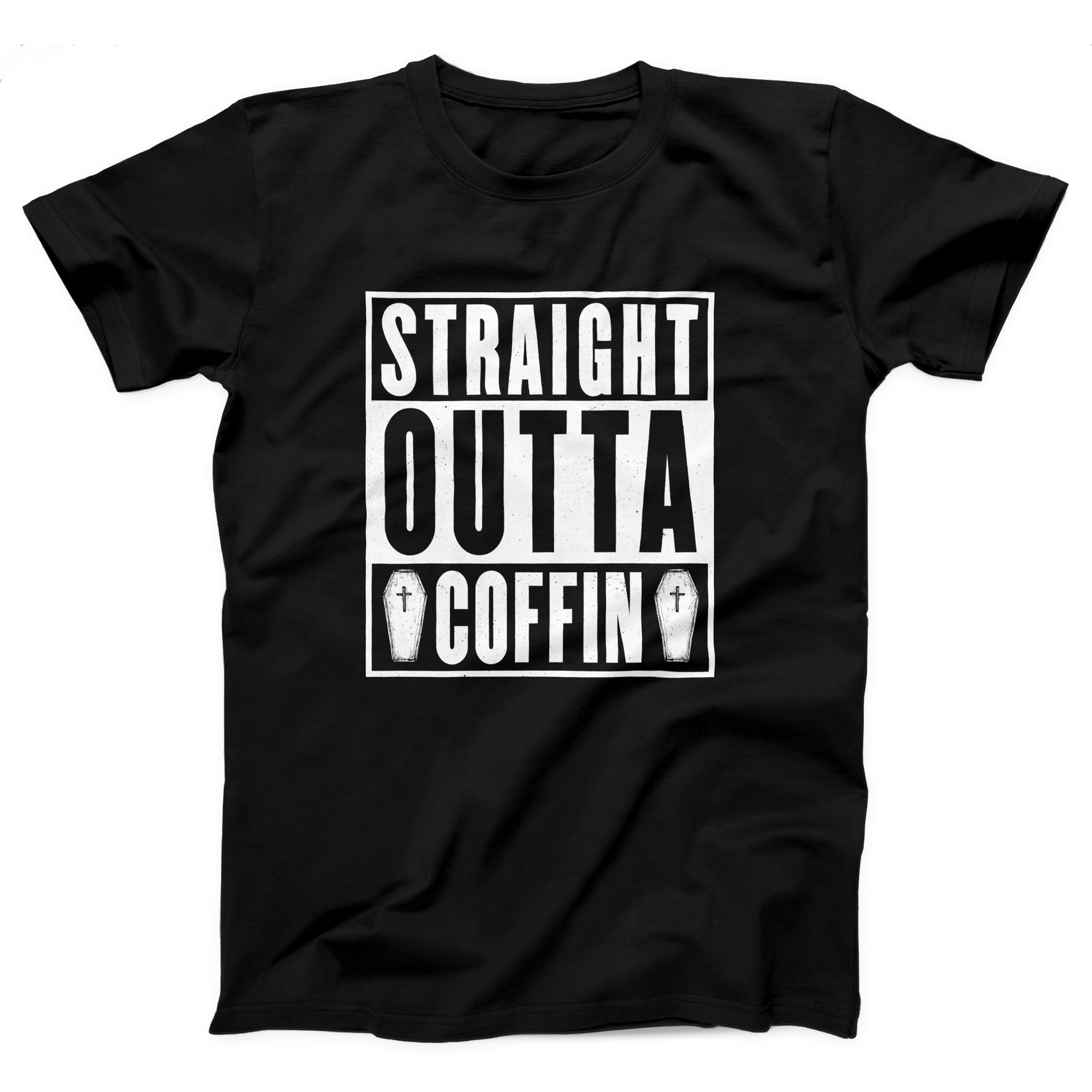 Straight Outta Coffin Adult Unisex T-Shirt