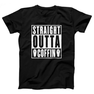 Straight Outta Coffin Adult Unisex T-Shirt