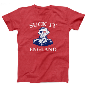 Suck It England Adult Unisex T-Shirt Twisted Gorilla