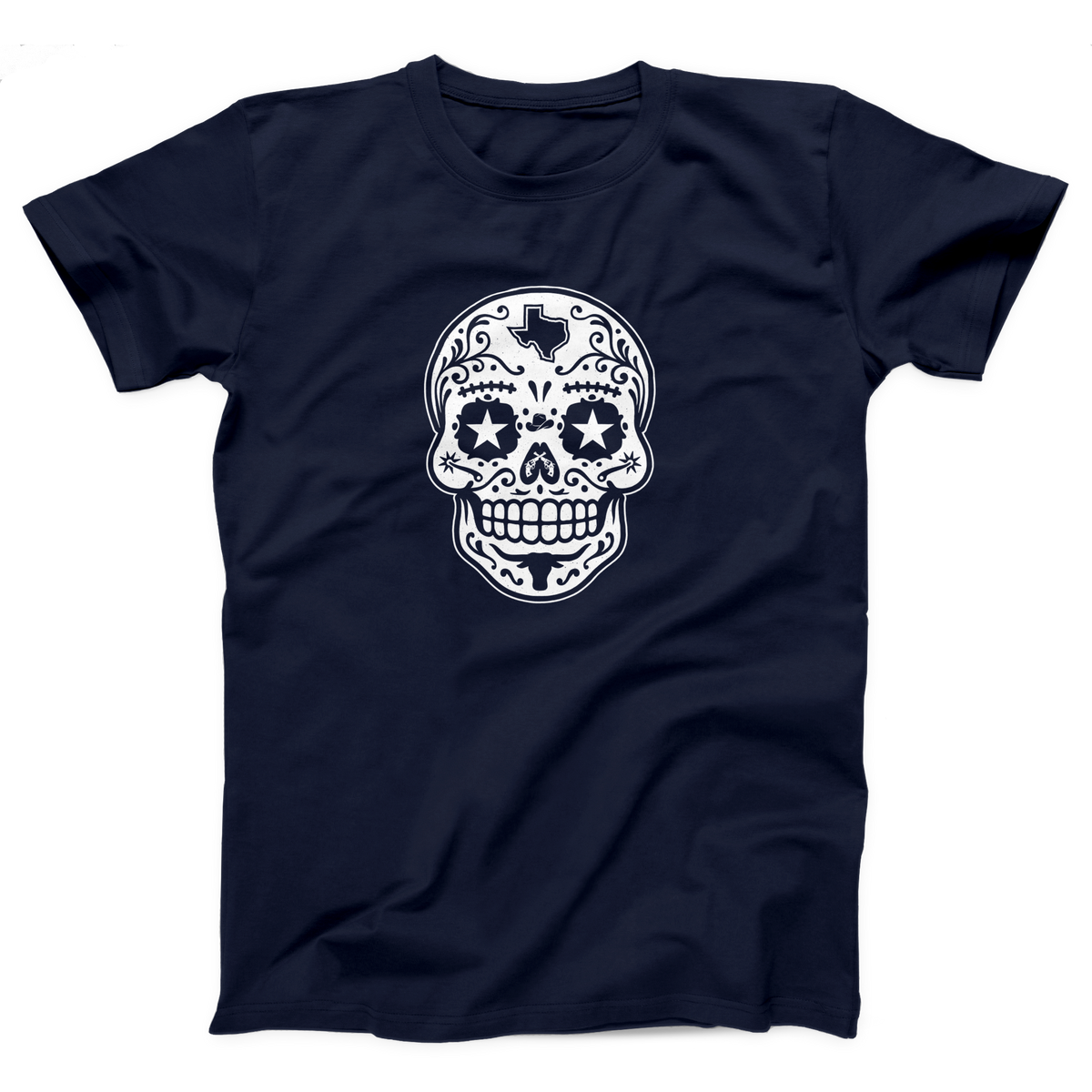 Sugar Skull Dallas Adult Unisex T-Shirt