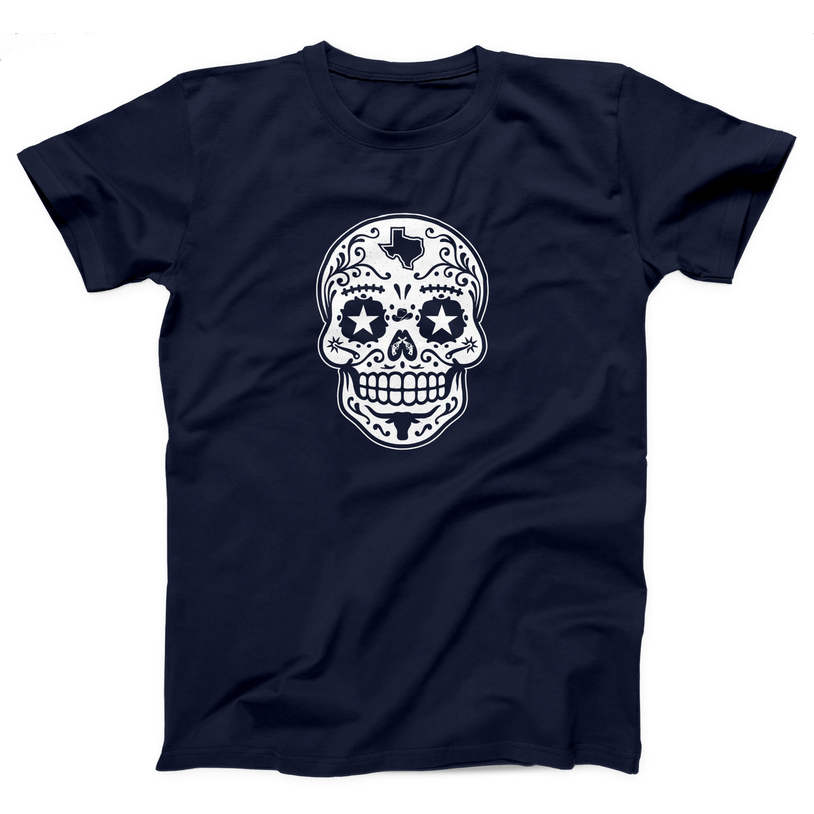 Sugar Skull Dallas Adult Unisex T-Shirt