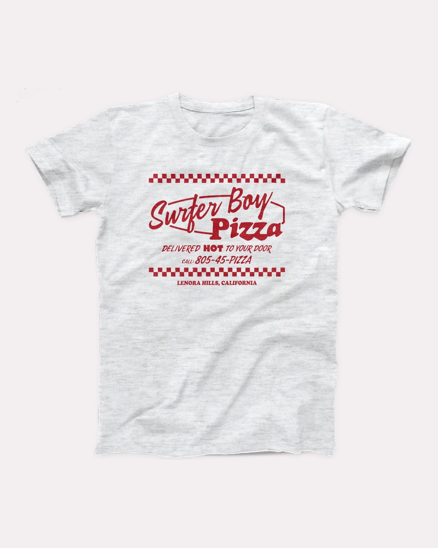 Surfer Boy Pizza T-Shirt