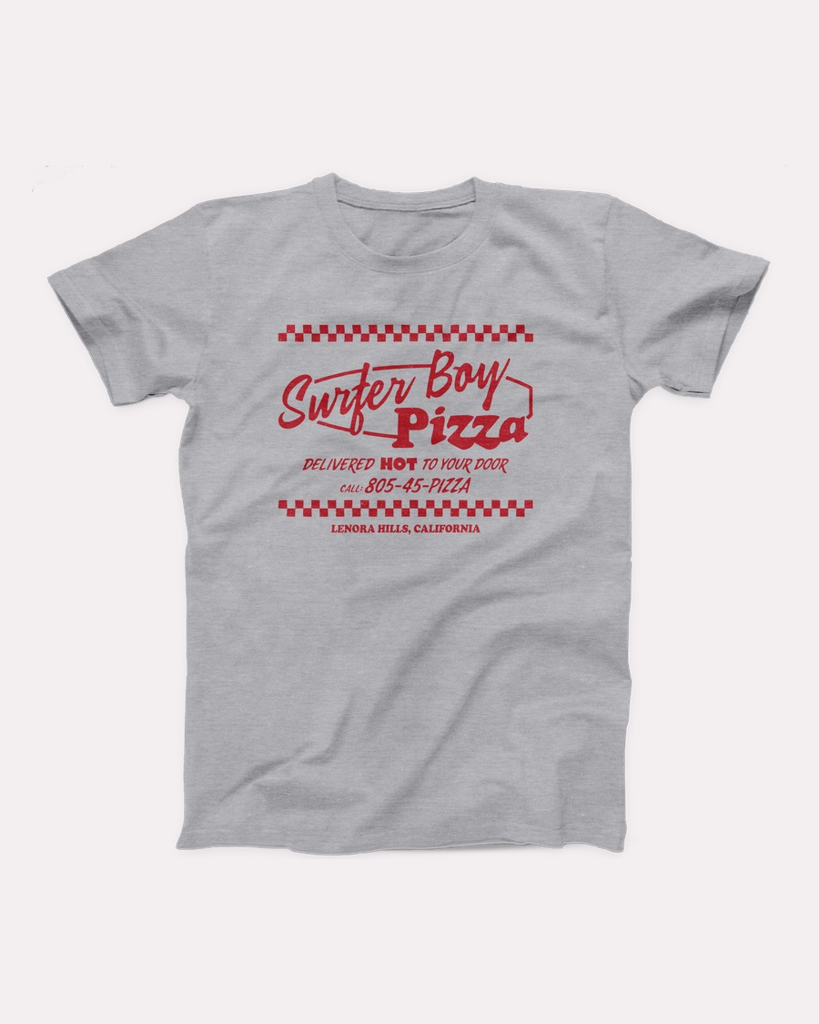 Surfer Boy Pizza T-Shirt