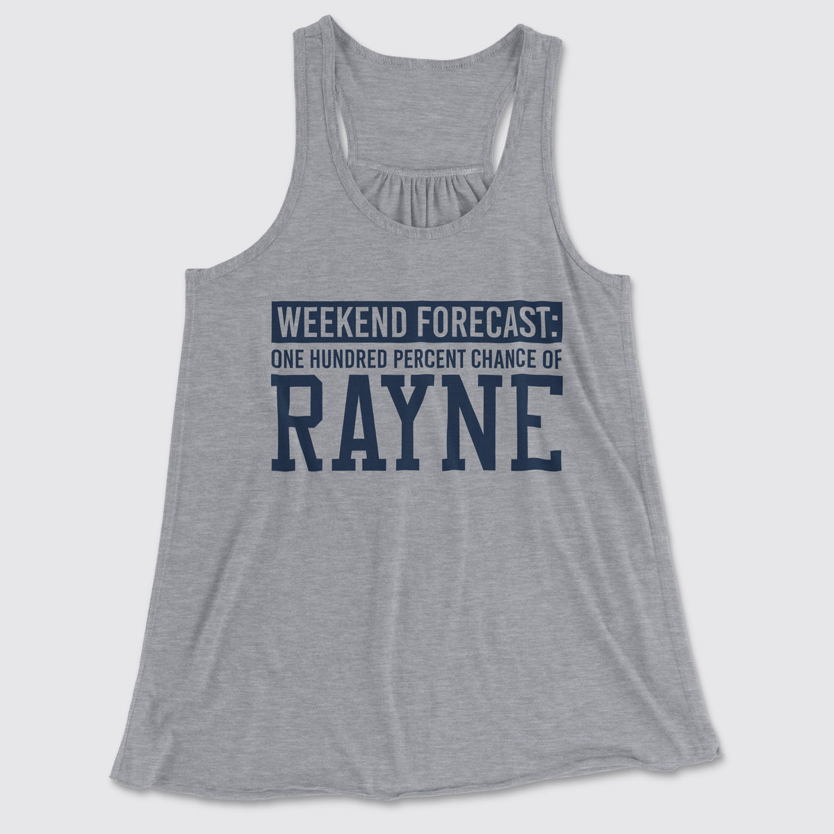 weekend forecast womens flowy tank