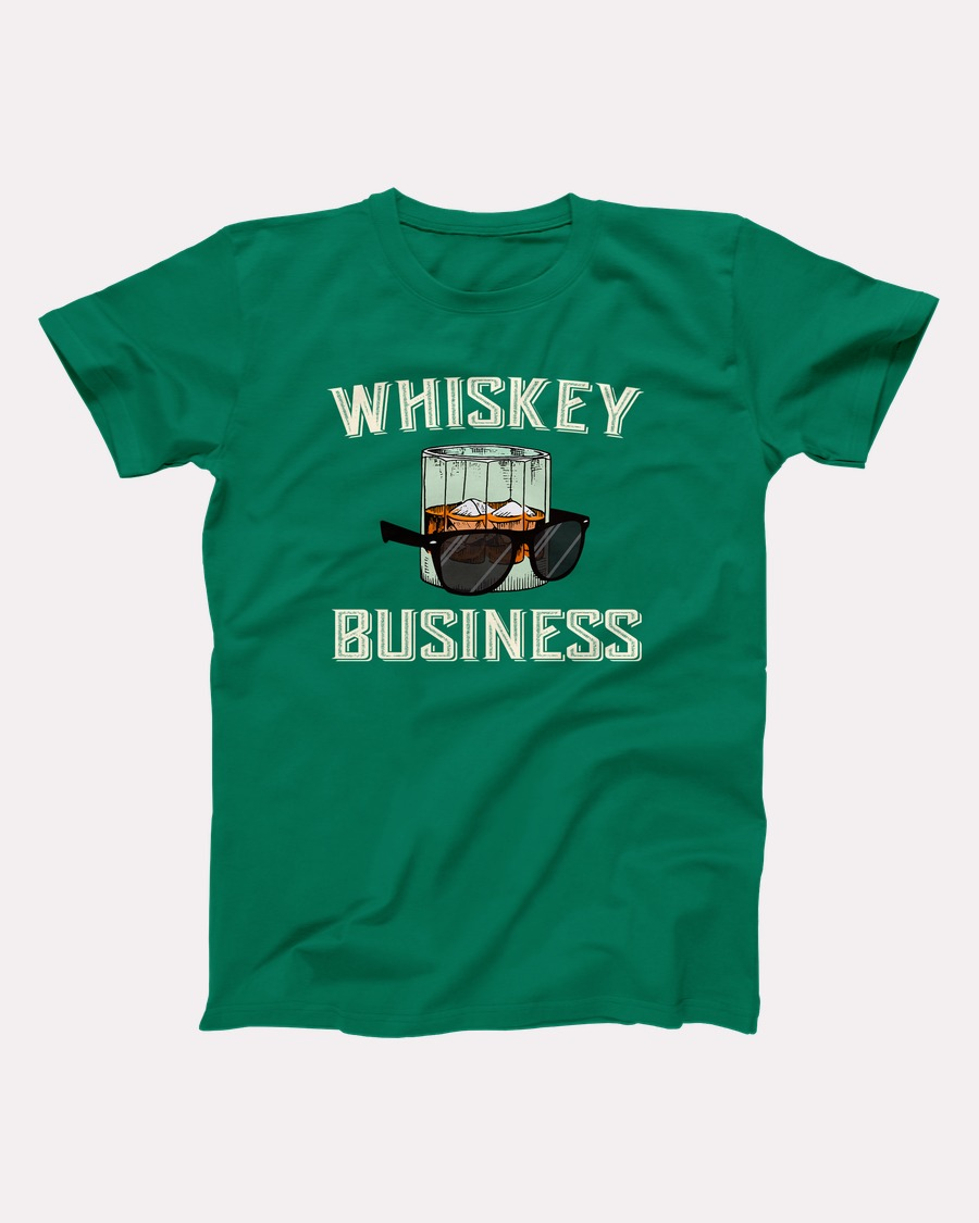 Whiskey Business T-Shirt - Kelly
