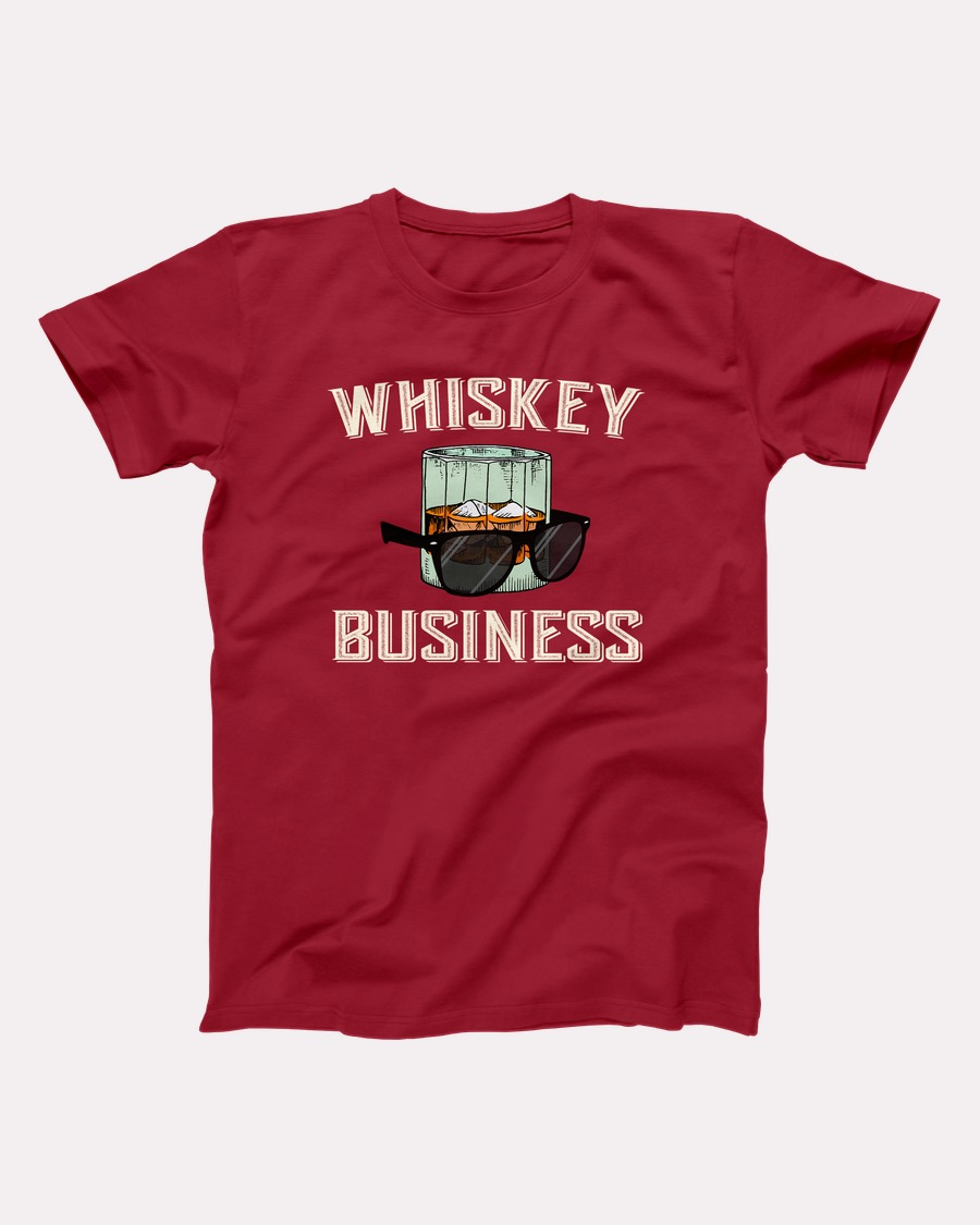 Whiskey Business T-Shirt - Red