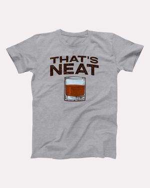 Whiskey That's Neat T-Shirt - Athletic Heather