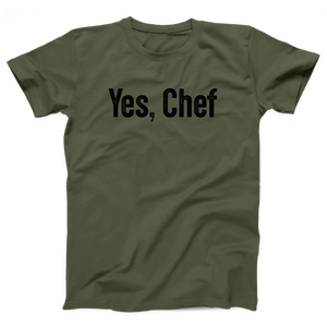 Yes Chef Adult Unisex T-Shirt Twisted Gorilla