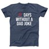 0 Days Without a Dad Joke Adult Unisex T-Shirt - Twisted Gorilla