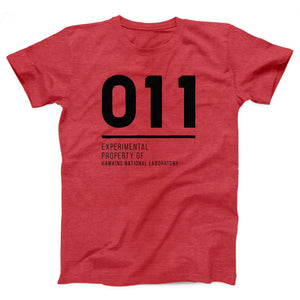 011 Experimental Property Adult Unisex T-Shirt - Twisted Gorilla