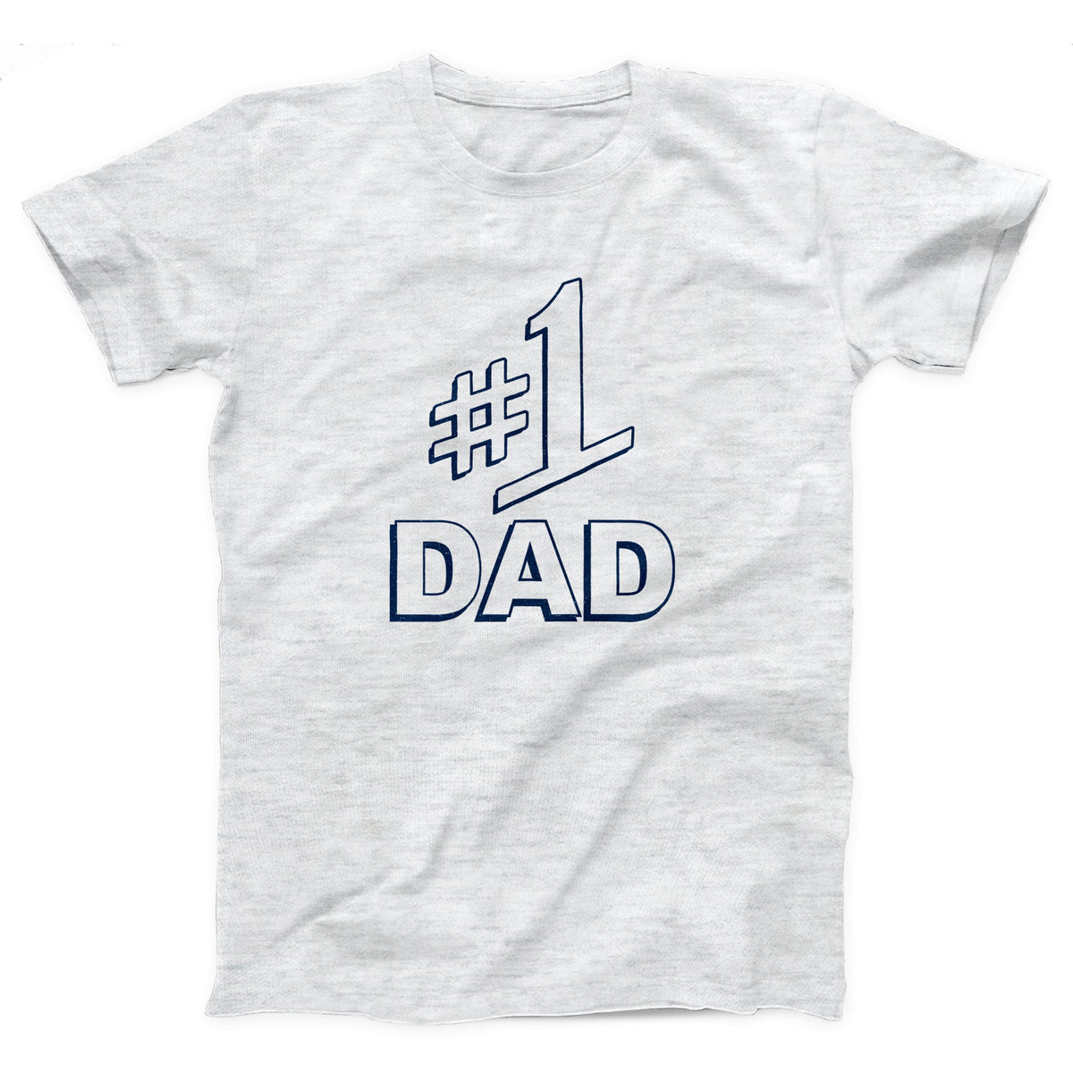 #1 Dad Adult Unisex T-Shirt - Twisted Gorilla