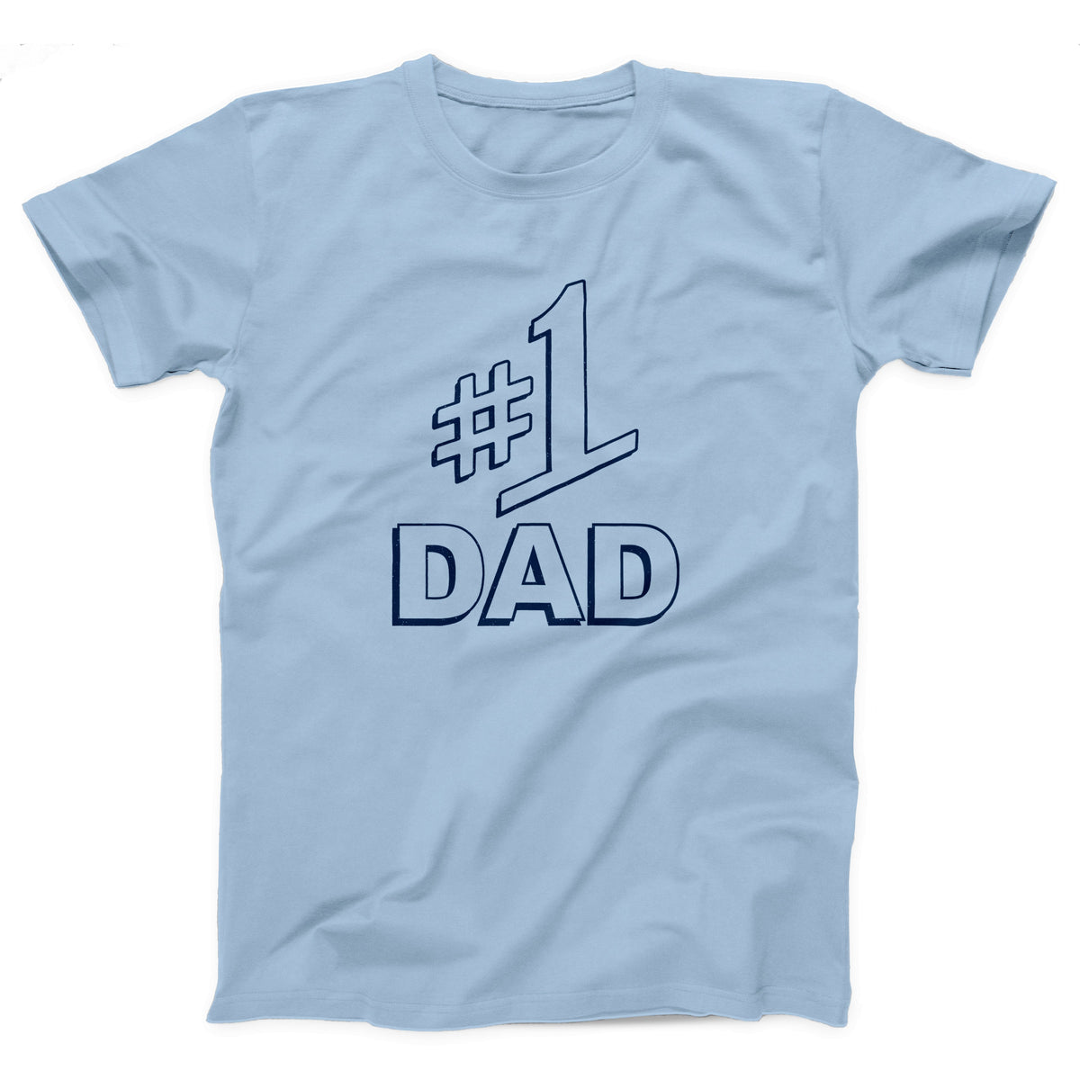 #1 Dad Adult Unisex T-Shirt - Twisted Gorilla