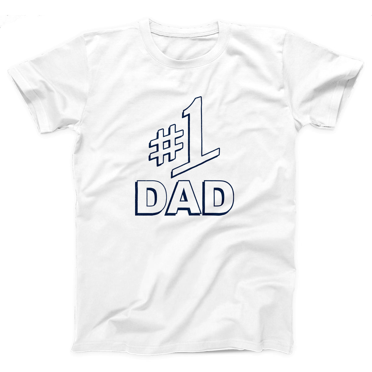 #1 Dad Adult Unisex T-Shirt - Twisted Gorilla