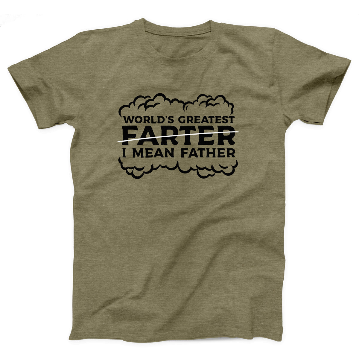 #1 Farter I Mean Father Adult Unisex T-Shirt - Twisted Gorilla