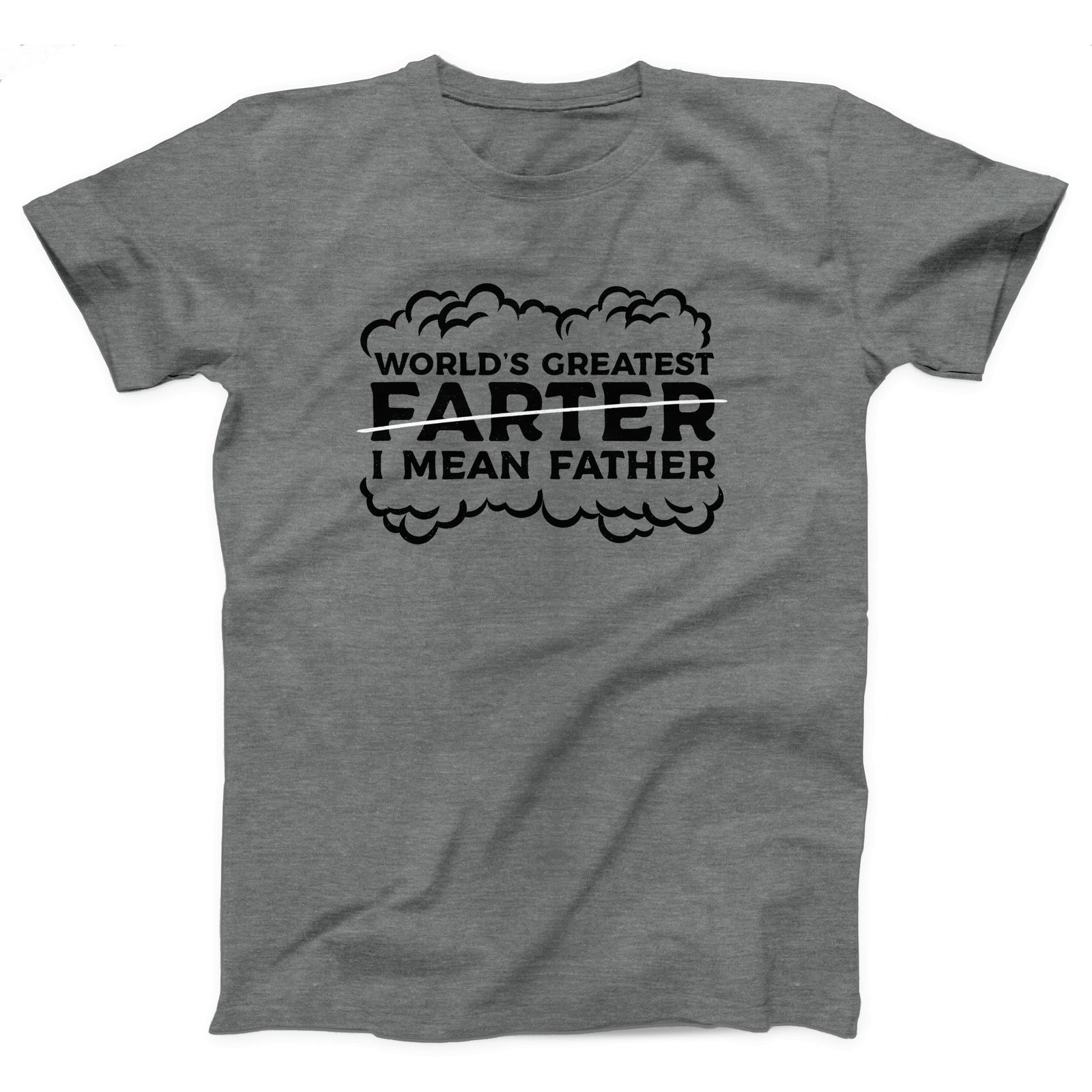 #1 Farter I Mean Father Adult Unisex T-Shirt - Twisted Gorilla