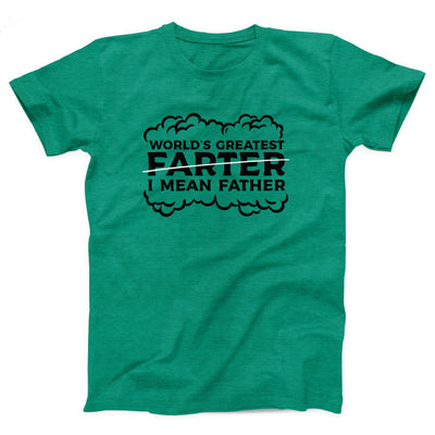 #1 Farter I Mean Father Adult Unisex T-Shirt - Twisted Gorilla