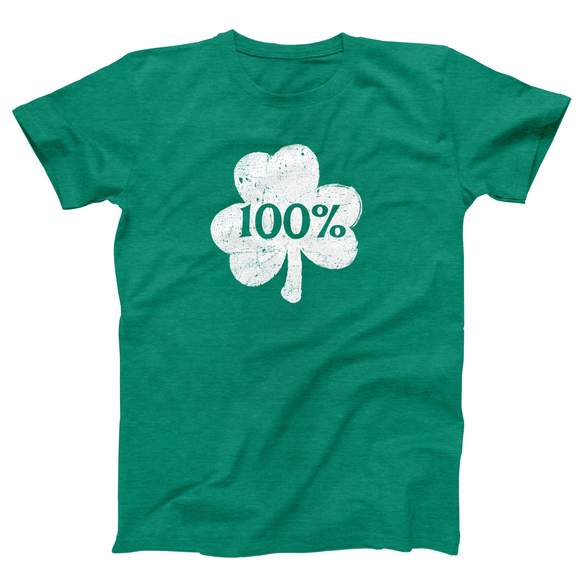 100% Irish Adult Unisex T-Shirt - Twisted Gorilla