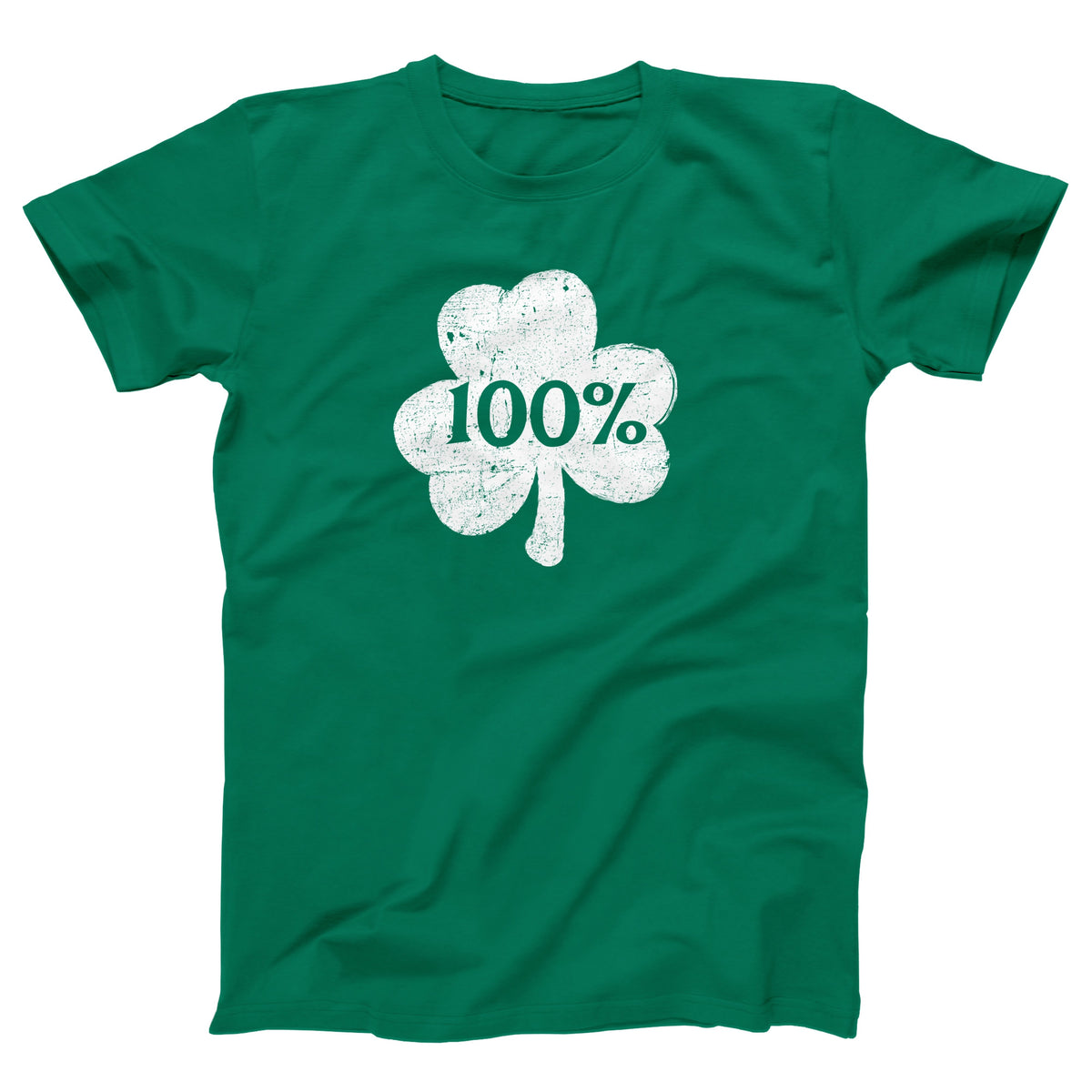 100% Irish Adult Unisex T-Shirt - Twisted Gorilla