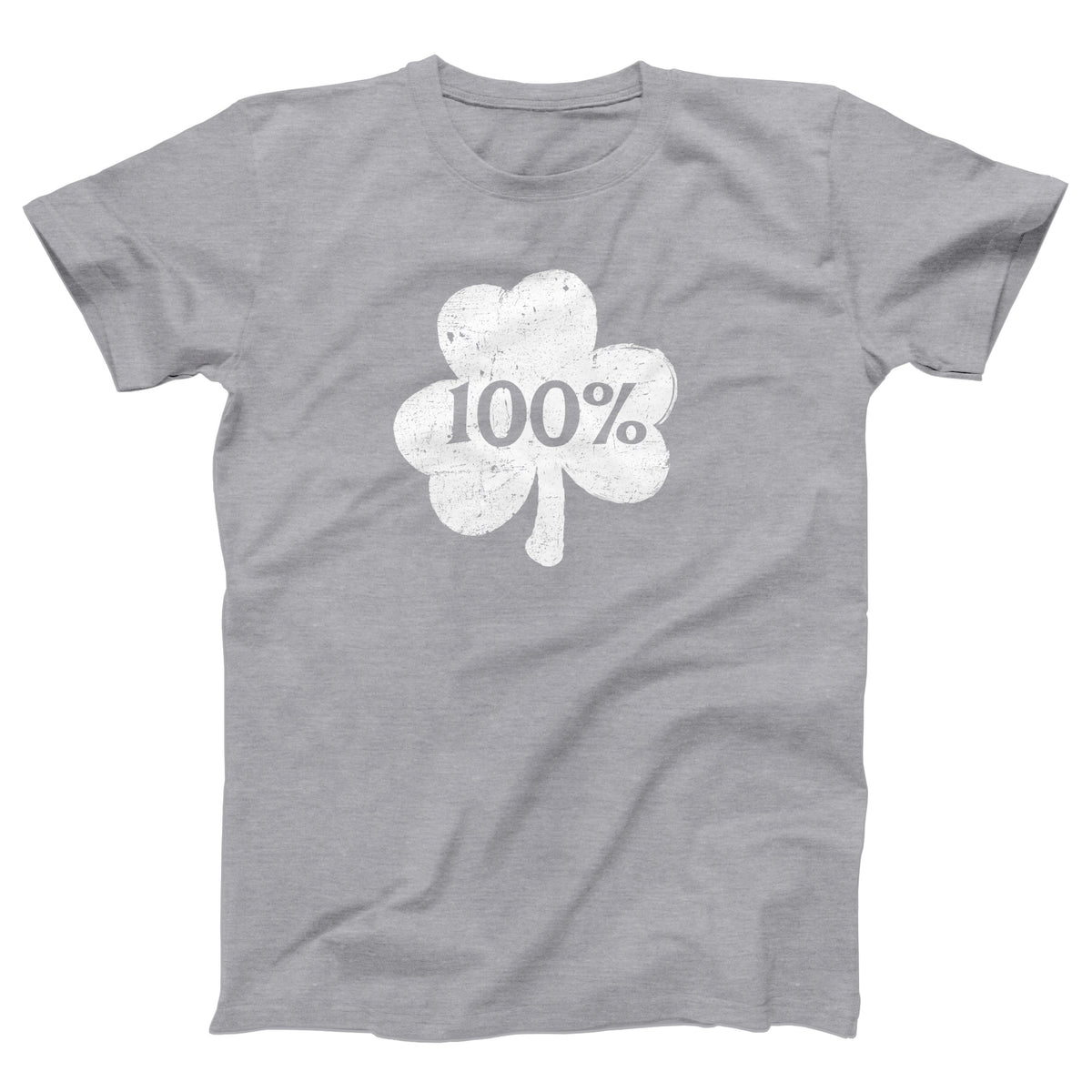 100% Irish Adult Unisex T-Shirt - Twisted Gorilla