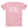 1776% Alcohol By Volume Adult Unisex T-Shirt - Twisted Gorilla