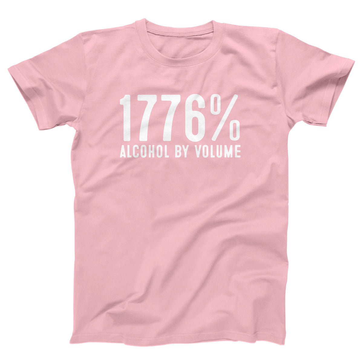 1776% Alcohol By Volume Adult Unisex T-Shirt - Twisted Gorilla