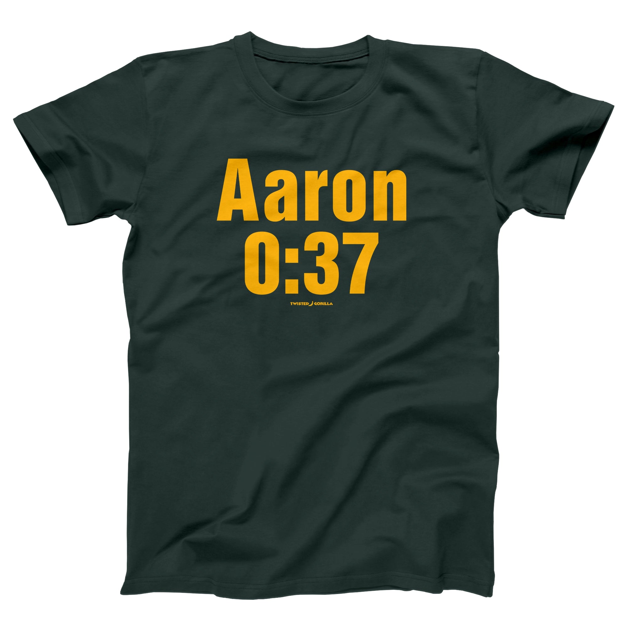 Aaron 0:37 Adult Unisex T-Shirt - Twisted Gorilla