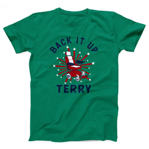 Back It Up Terry Adult Unisex T-Shirt Twisted Gorilla