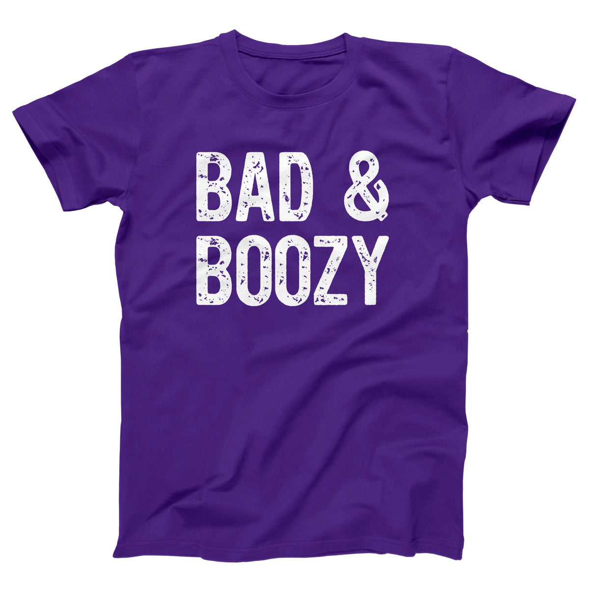 Bad & Boozy Adult Unisex T-Shirt Twisted Gorilla