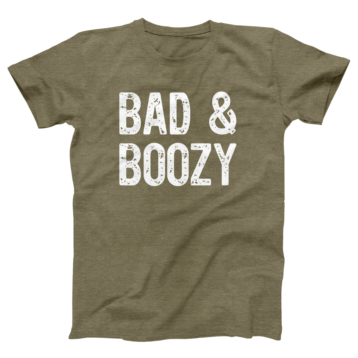 Bad & Boozy Adult Unisex T-Shirt Twisted Gorilla