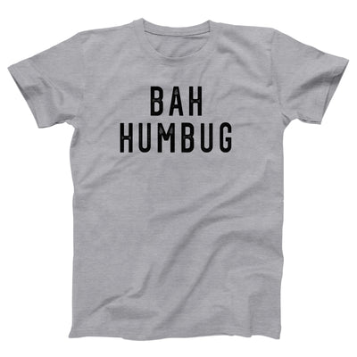 Bah Humbug Adult Unisex T-Shirt - Twisted Gorilla