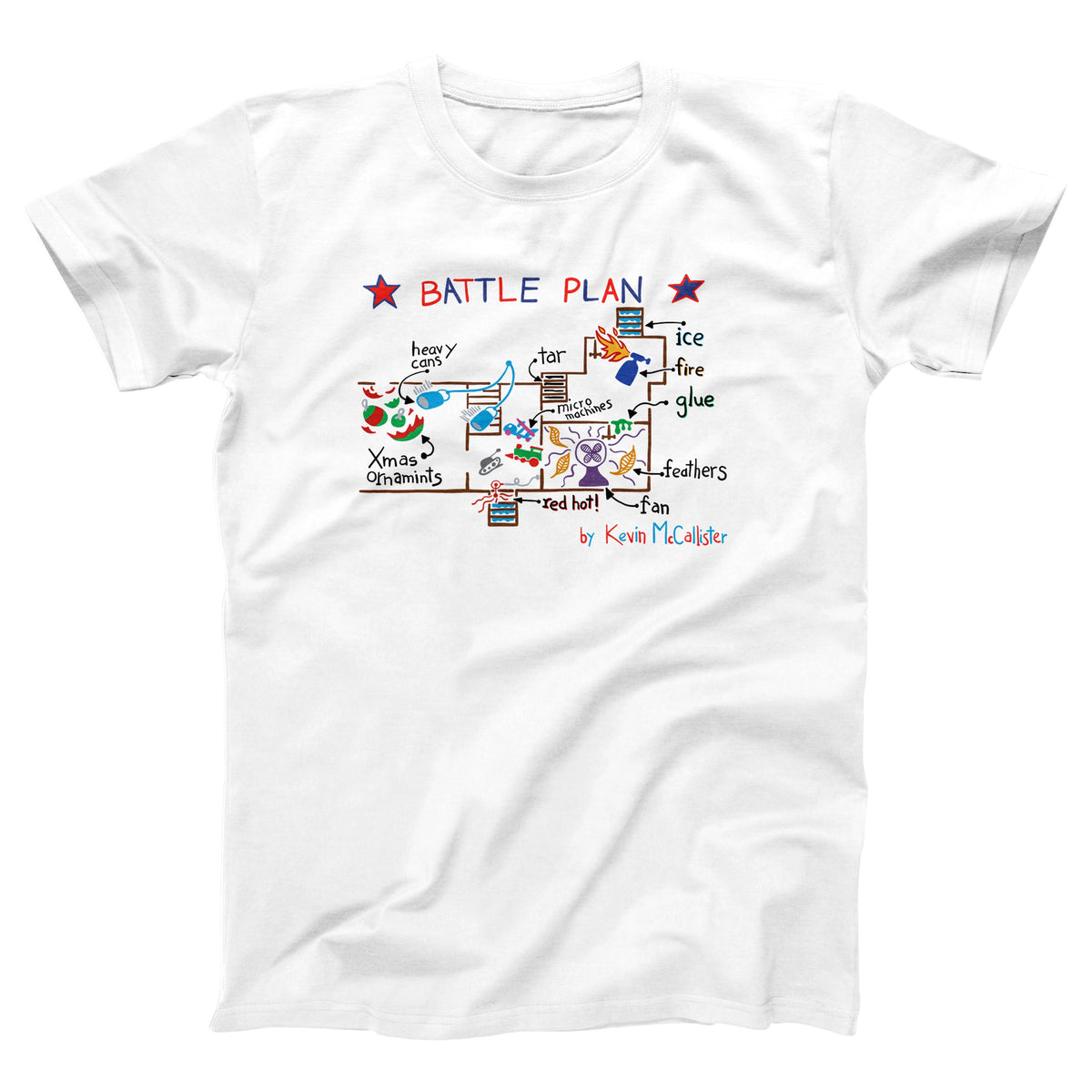 Battle Plan Adult Unisex T-Shirt - Twisted Gorilla